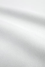 Active Stretch: Active Stretch White Sash T-Dress