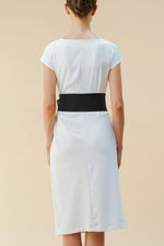 Active Cool: Active Cool White Sash T-Dress