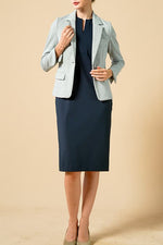 Cool Touch Material: Cooling Split Neck Sack Dress