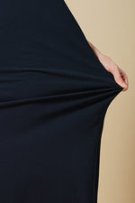 Cool Touch Material: Cooling Split Neck Sack Dress