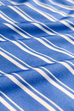 Stretch Jersey: Stretch Jersey Stripe Twist Dress