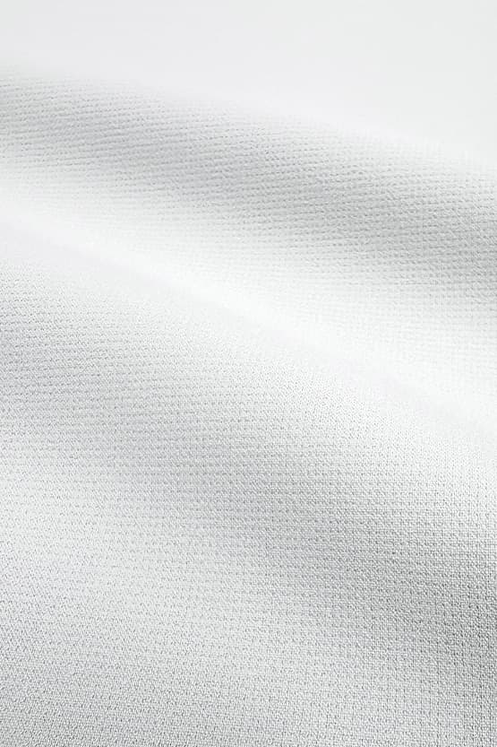 Active Stretch: Active Stretch White × Gray Shell Dress