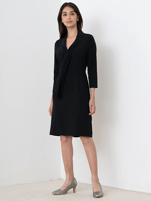 Black Bow-Tie Dress