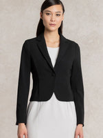 All-Season / No Lining: Black Short Tailored Jacket