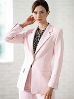 Pink Long Mannish Jacket