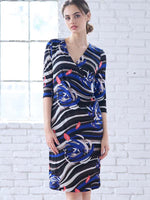 Sapphire Lip Gathered Dress