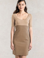 Beige Half-Sleeve Warm Underdress