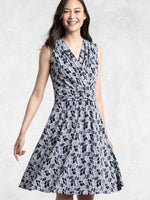 Optical Gray Marilyn Dress