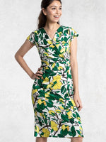 Lemon Gather Dress