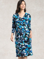 Blue Lotus I-Line Dress