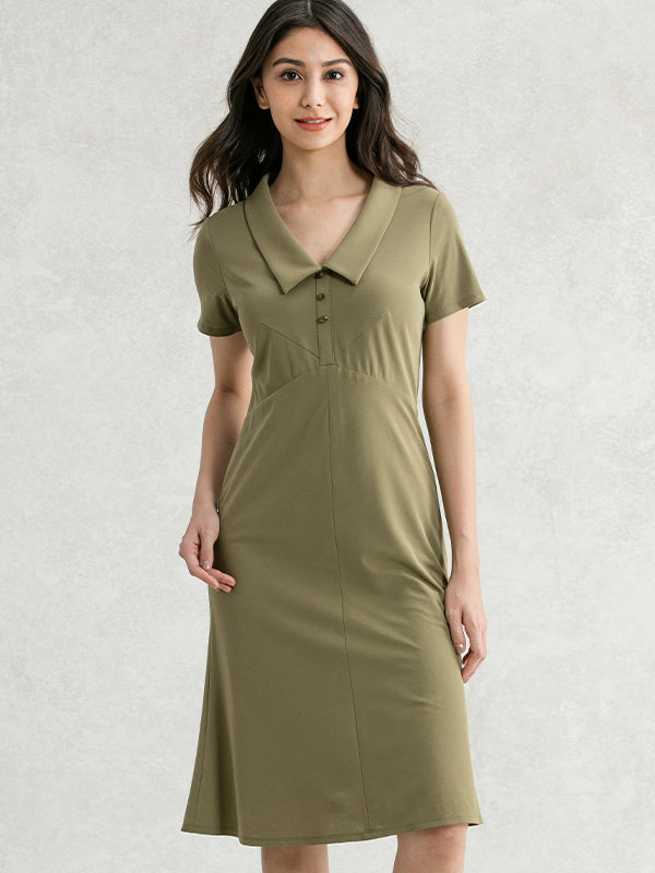 Cotton Shirt Dress