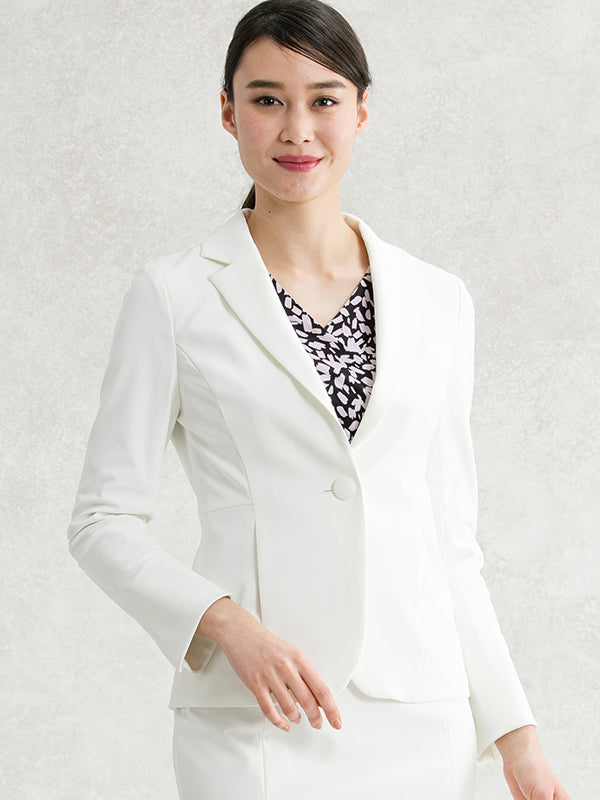 White Tailored Jacket