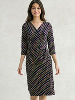 Purple Yacht Asymmetric Dress