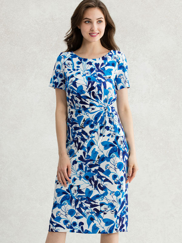 Blue Leaf Daily Dress