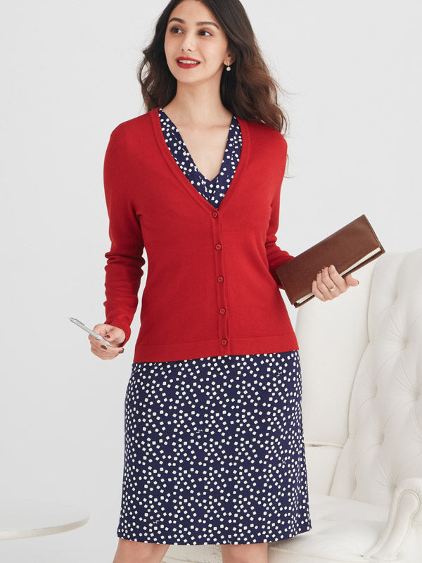 Navy Koyuki Twist Dress