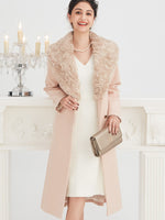 Washable Knit: Milky White Milano Rib V-Neck Dress