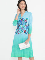 Glorious Garden Cache-Coeur Dress