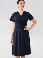 Body Shape Correction: Navy Marilyn Dress