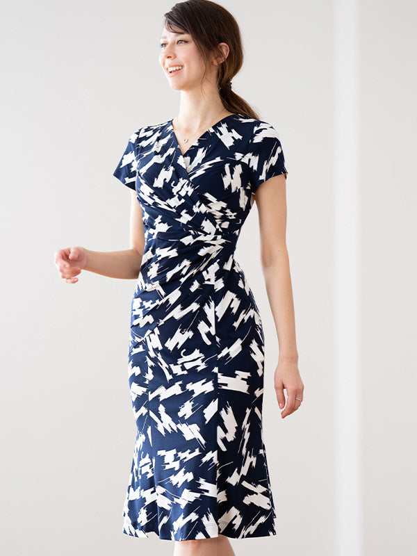 Find Cats Gathered Dress