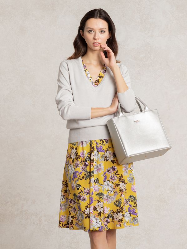 Dramatic Yellow Marilyn Dress