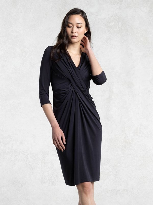 Navy Blue Venus Dress