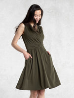 Khaki Marilyn Dress