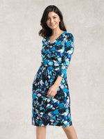Blue Lotus I-Line Dress