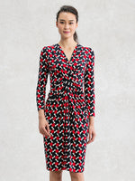 Red Pinwheel Venus Dress