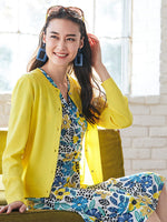 Yellow Bouquet Marilyn Dress