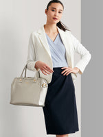 All-Season / No Lining: White Tailored Jacket