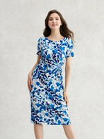 Blue Leaf Daily Dress
