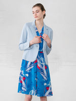 Sky Blue Tailored Jacket