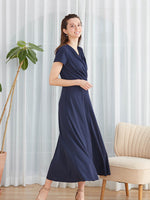 Long Length: Navy Long Marilyn Dress