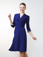 Restock: Royal Blue Cache-Coeur Dress