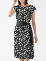Silky: Silk-Like Monomer Galette T-Shirt With Sash