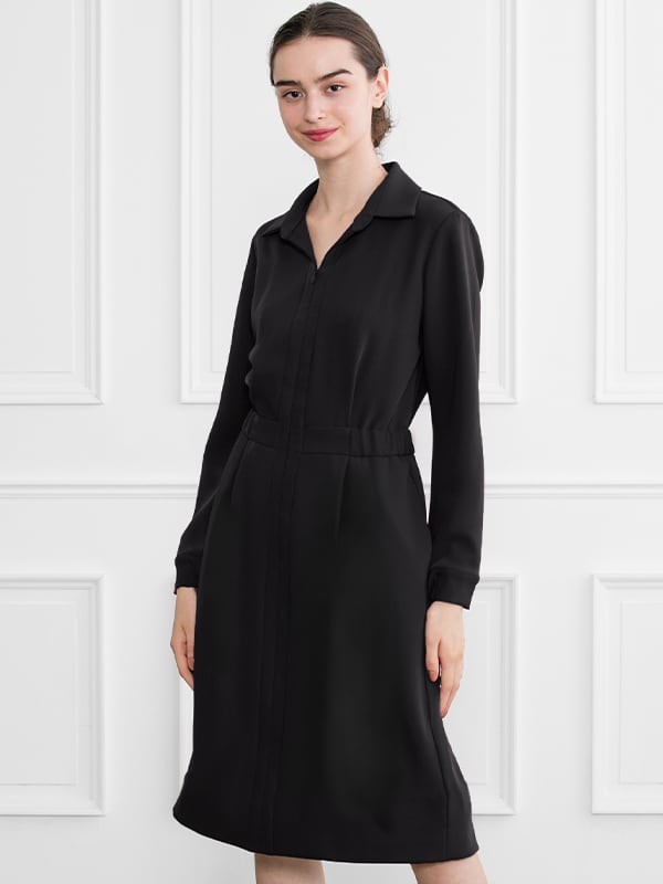 Black Shirt Dress