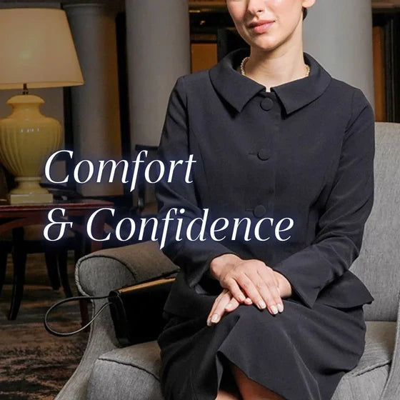 Perfect for school entrance exams, ceremonies, and work. Gives an elegant impression with a sense of intelligence and cleanliness.