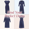 Find your favorite dress pattern from a wide range of designs and colors.