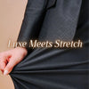Be confident at dinner parties with the premium "stretch jacquard"