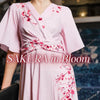 Kyoto dyeing using Kyo-Yuzen techniques. The "SAKURA" dress is sure to spark conversation