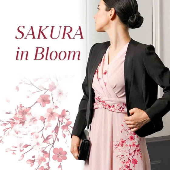 Recommended for social occasions: A kimono dress that will get the conversation flowing!