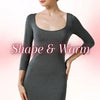 Wear this under your dress! A "body-shaping, warm" underdress