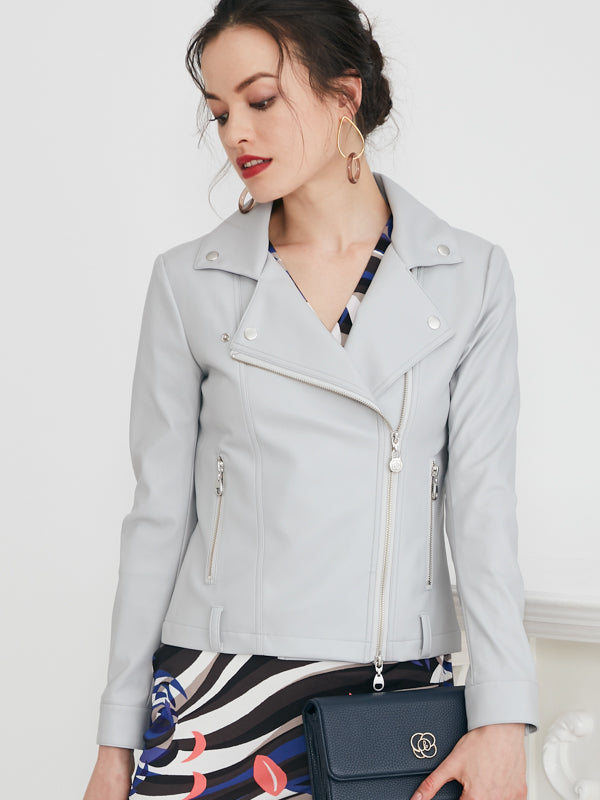 Noble Gray Stretch Riders Jacket