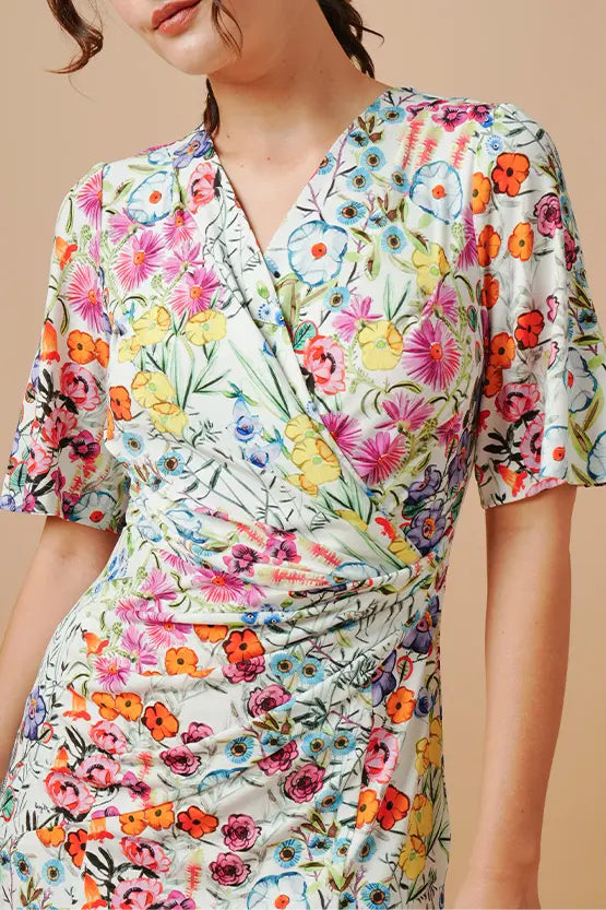 Stretch Jersey - Gathered Dress