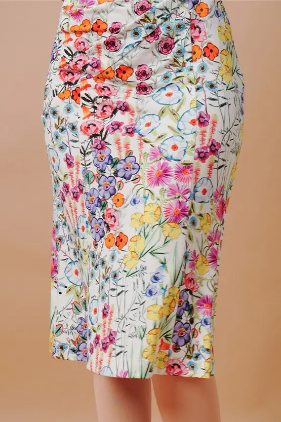 Stretch Jersey - Gathered Dress