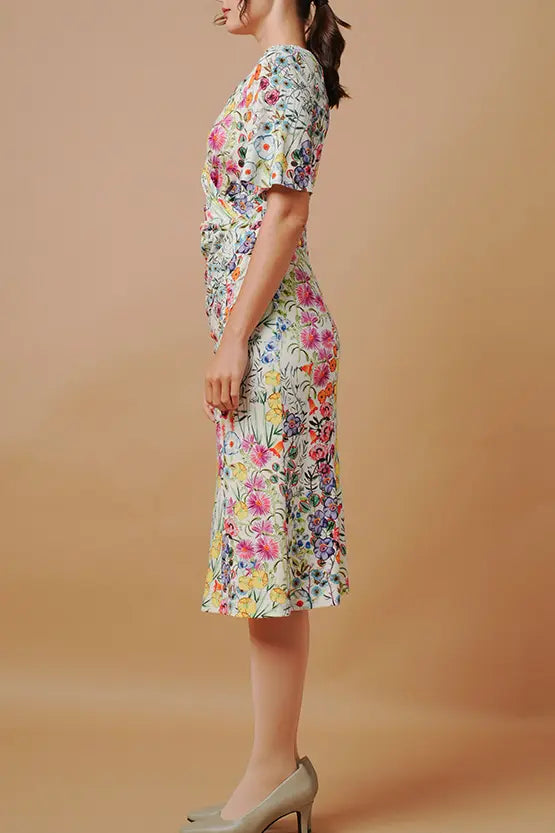 Stretch Jersey - Gathered Dress
