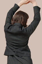 Lame Jacquard:Tailored Jacket