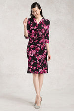 Pink Elena Gather Dress