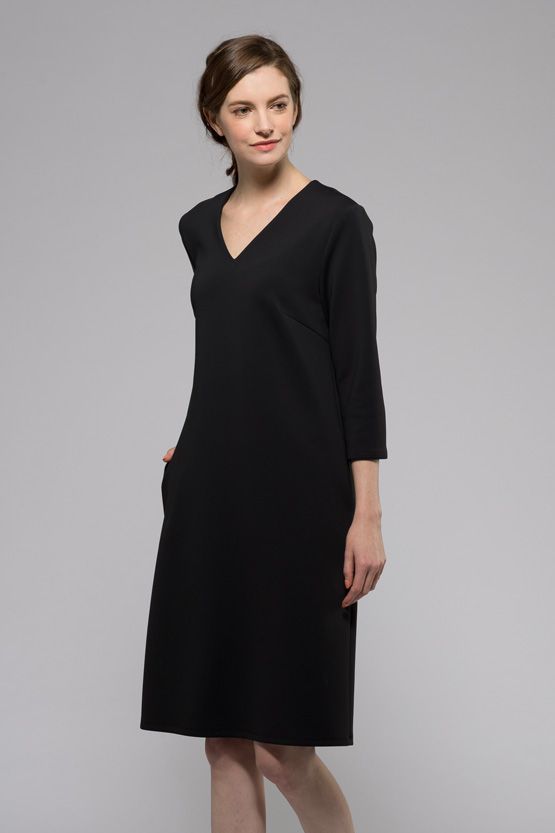 Black Space Dress