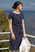 Velvet Lavender Asymmetrical Dress